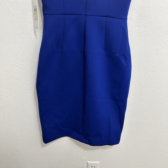 Calvin Klein Blue Midi Dress with Sleek Design - Picture 6 of 11